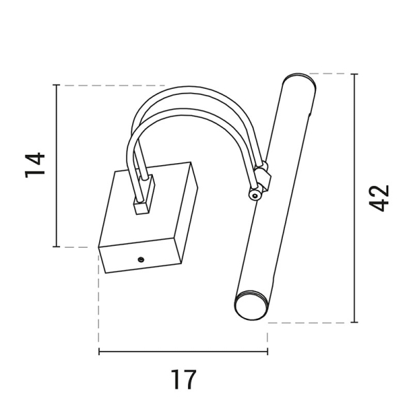 Απλίκα Τοίχου Led Eurolamp 145-21504