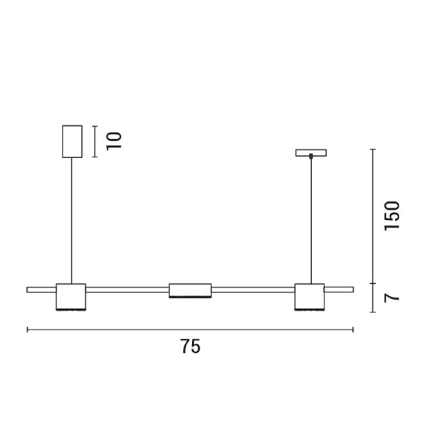 Φωτιστικό Οροφής Led Eurolamp 144-10000