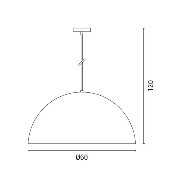 Φωτιστικό Οροφής Μονόφωτο Eurolamp 144-27001