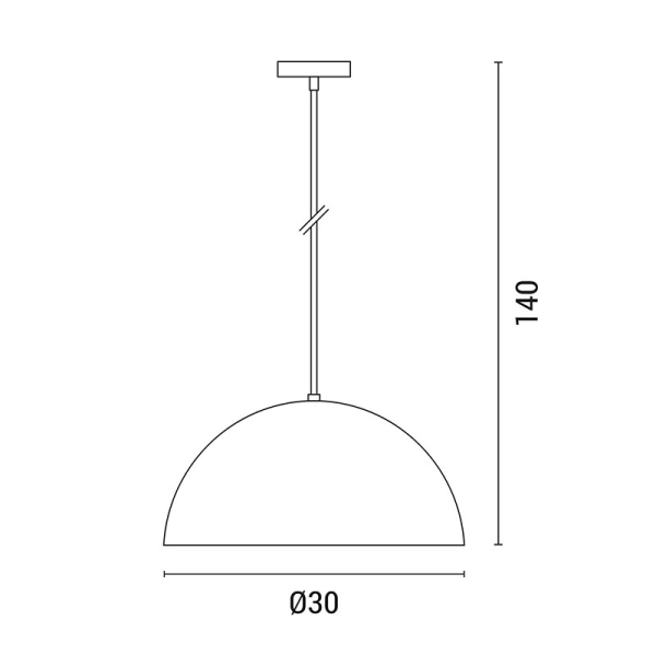 Φωτιστικό Οροφής Μονόφωτο Eurolamp 144-27014