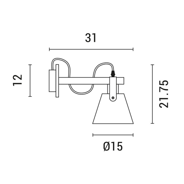 Απλίκα Τοίχου Eurolamp 144-28003