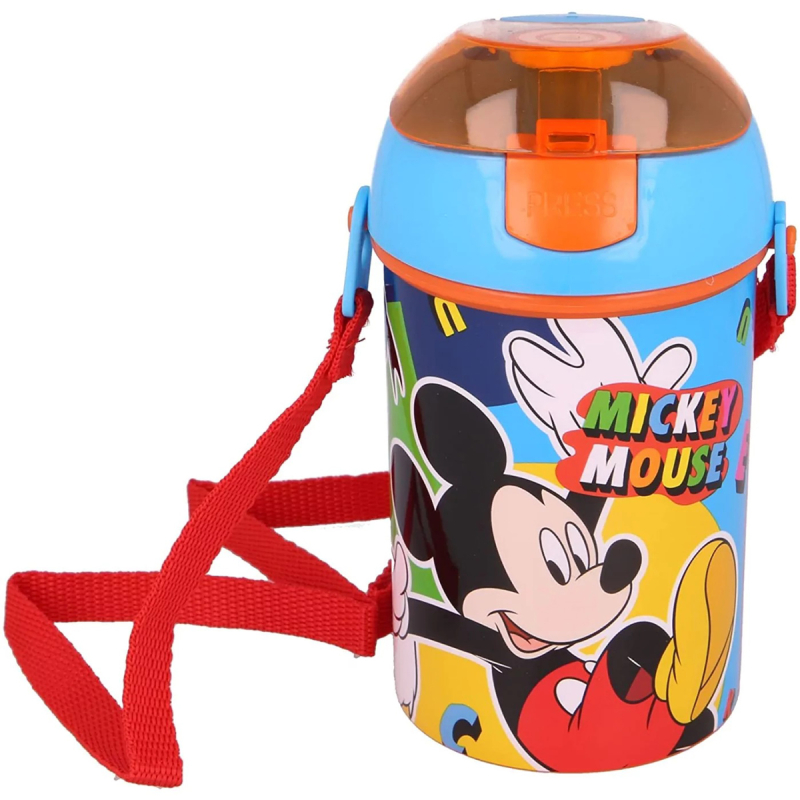 Παγούρι 450ml Με Καλαμάκι Stor Pop Up Mickey