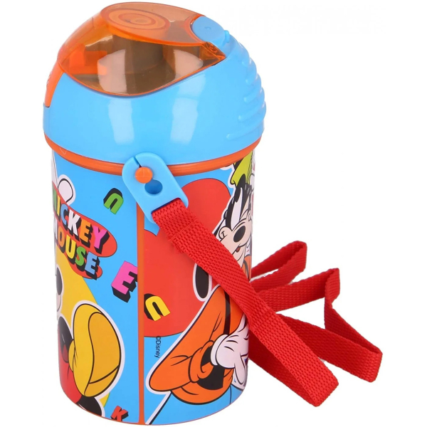 Παγούρι 450ml Με Καλαμάκι Stor Pop Up Mickey