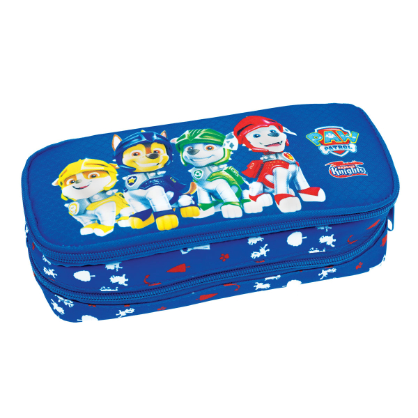 Κασετίνα Διπλή (23.5x6x10.5) Gim Paw Patrol Rescue Knights