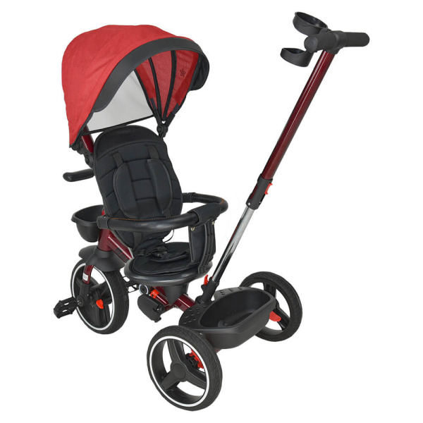 Ποδήλατο Τρίκυκλο (18 Μηνών - 5 Ετών) Bebe Stars 360° Spark Red 817-180