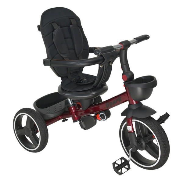 Ποδήλατο Τρίκυκλο (18 Μηνών - 5 Ετών) Bebe Stars 360° Spark Red 817-180