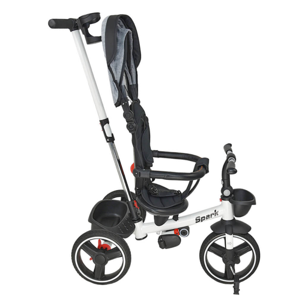 Ποδήλατο Τρίκυκλο (18 Μηνών - 5 Ετών) Bebe Stars 360° Spark Grey 817-186