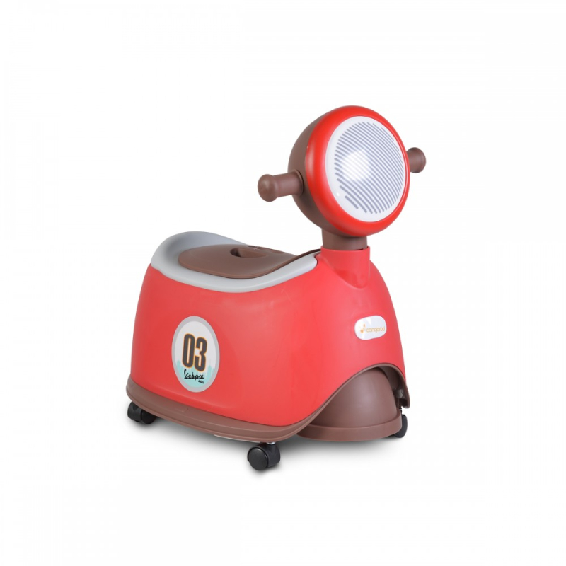 Γιογιό Με Καπάκι (44.5x45x31) Cangaroo Vespa 2 In 1 Red