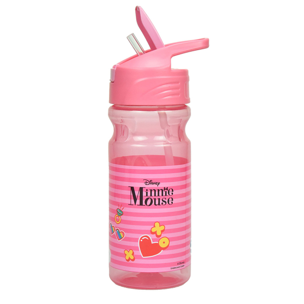 Παγούρι 500ml Με Καλαμάκι Gim Flip Minnie Comfy