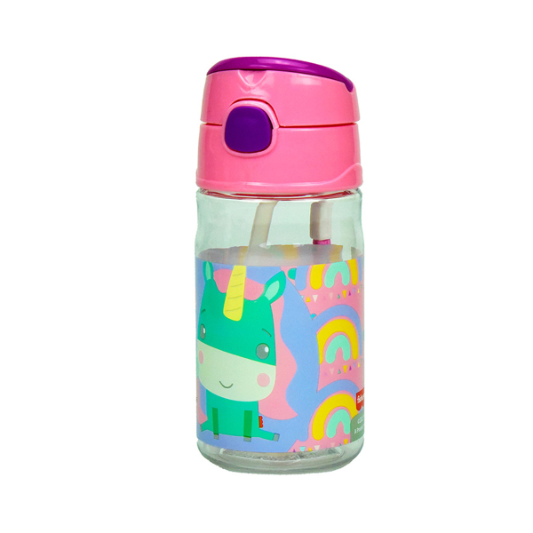 Παγούρι 350ml Με Καλαμάκι Fisher Price Unicorn