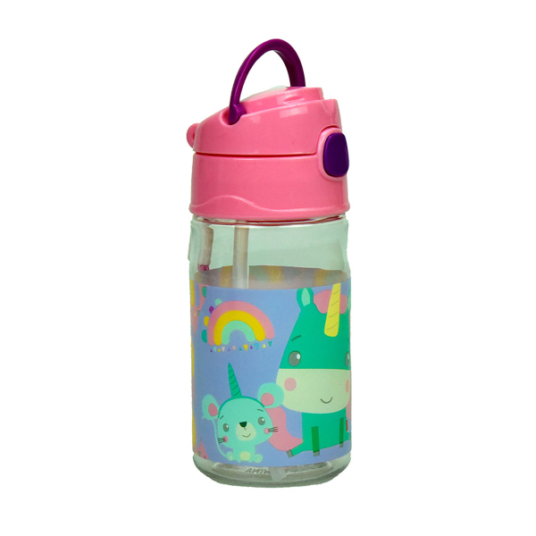 Παγούρι 350ml Με Καλαμάκι Fisher Price Unicorn