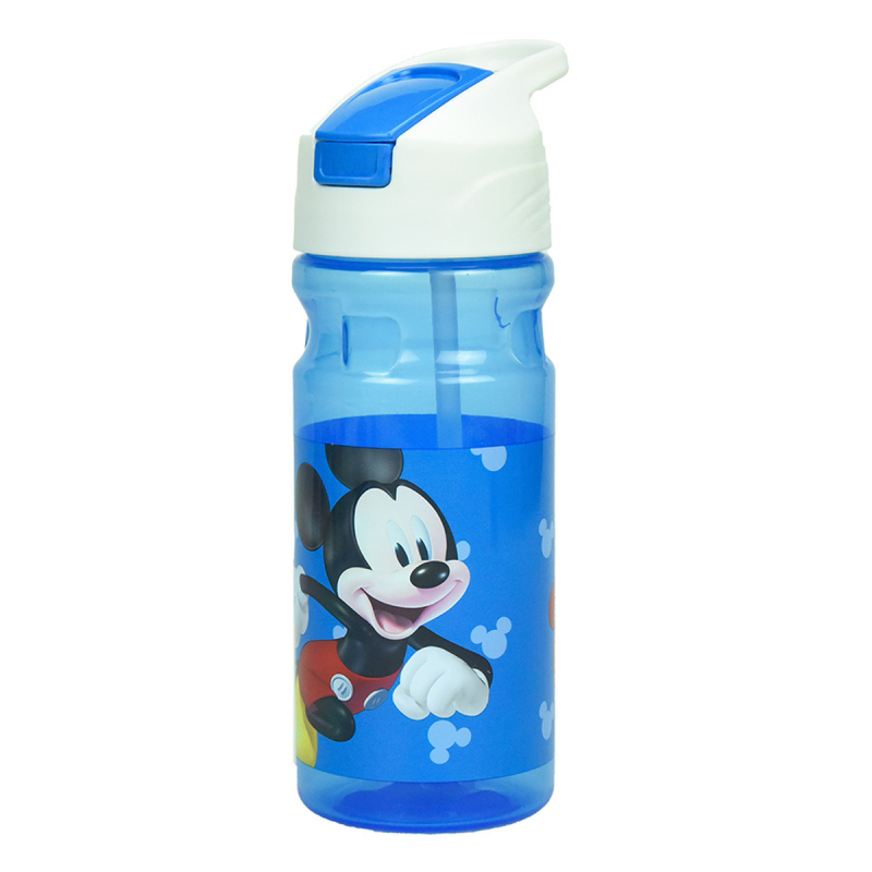 Παγούρι 500ml Με Καλαμάκι Gim Flip Mickey Funhouse