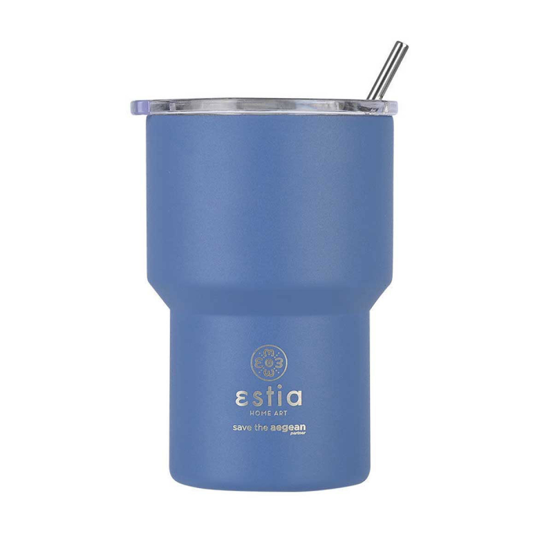 Ποτήρι Θερμός 400ml Estia Save The Aegean Denim Blue