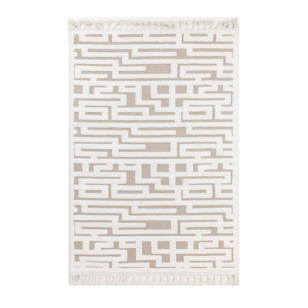 Χαλί (133x190) Ezzo Perla C796A1B Cream