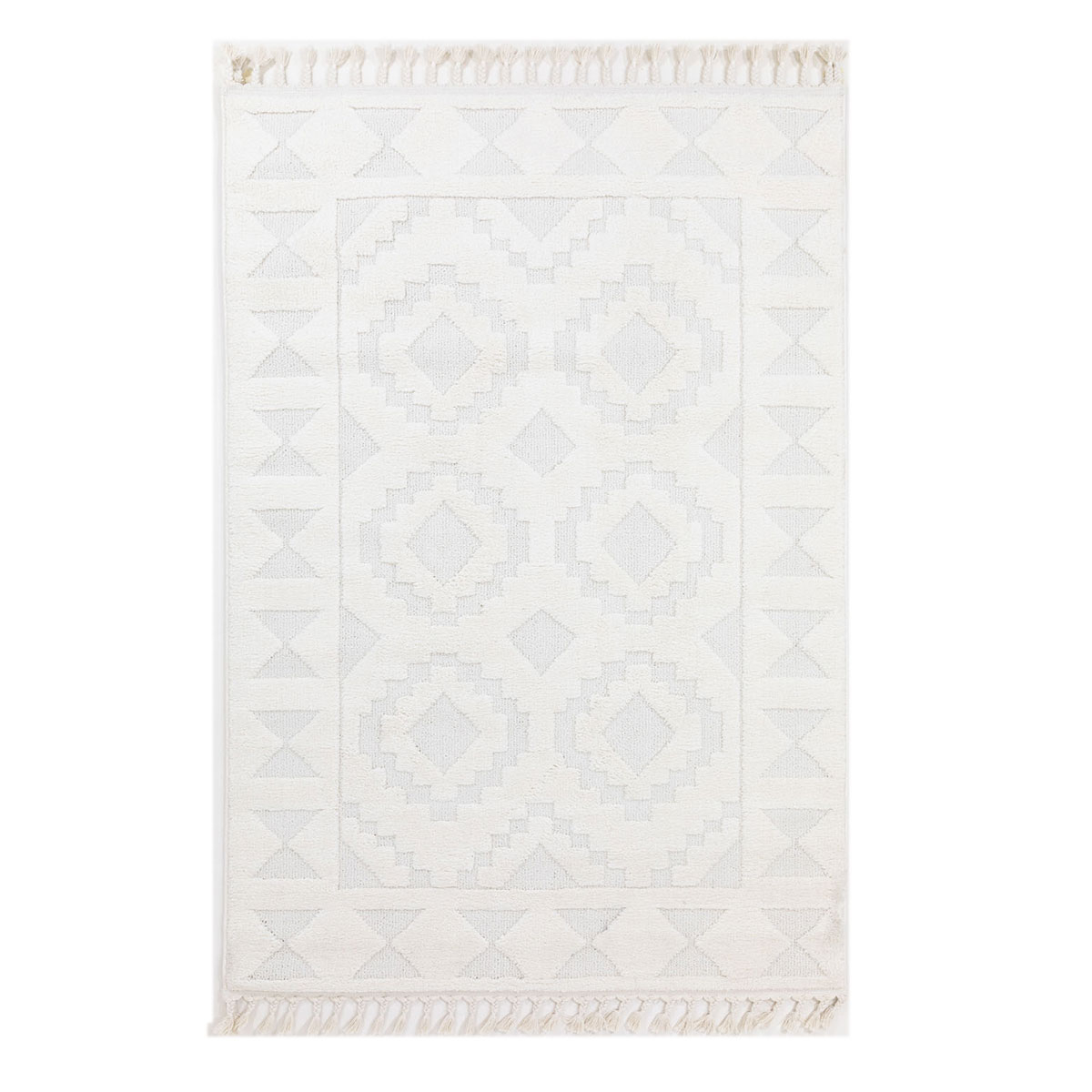 Χαλί (133×190) Ezzo Perla D066A1A Cream