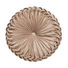 Βελουτέ Διακοσμητικό Μαξιλάρι (Φ40) Das Home Cushions 0244 Beige