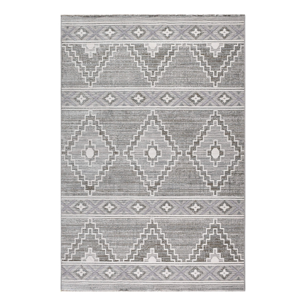 Χαλί (200x290) Polcarpet Havana Aztec 584 White Grey