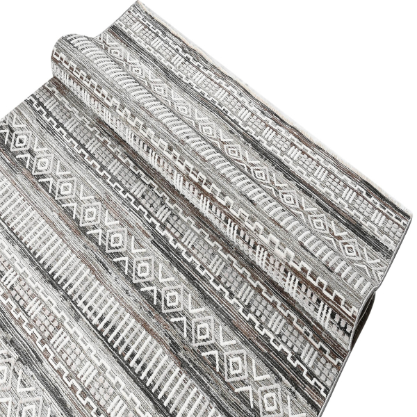 Χαλί (200x290) Polcarpet Havana Aztec 793 Grey White