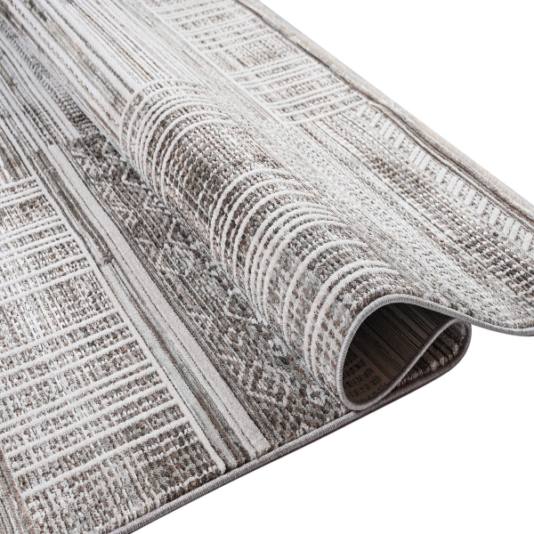 Χαλί (200x290) Polcarpet Havana Aztec 793 Grey White