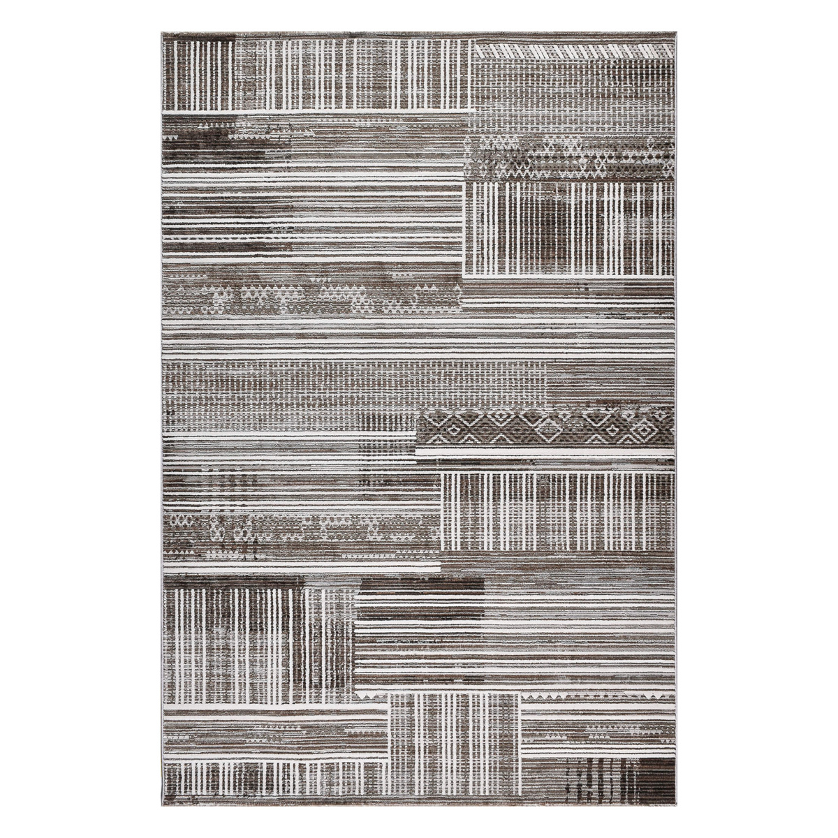 Χαλί (165×240) Polcarpet Havana Aztec 793 Grey White