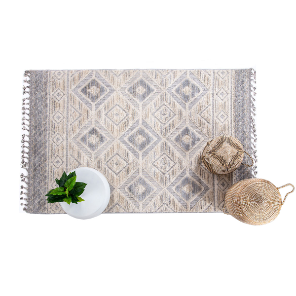 Χαλί (200x250) Royal Carpet La Casa 712B White/L.Grey