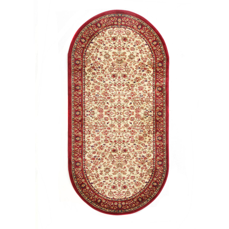 Οβάλ Χαλί Διαδρόμου (70x150) Royal Carpet Olympia 8595K Cream