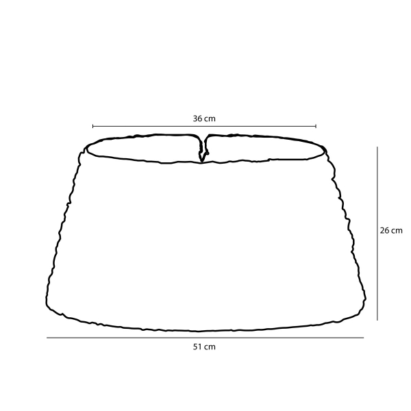 Χριστουγεννιάτικη Ποδιά Δέντρου (Φ51x26) Edelman Treeskirt 1139505