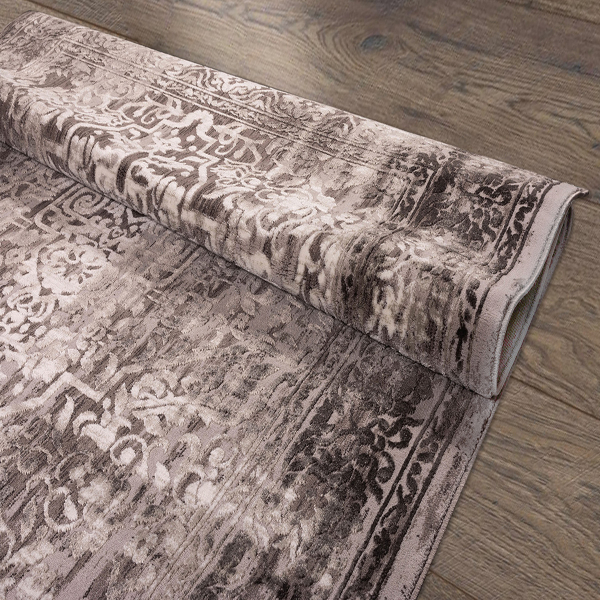 Χαλί (200x290) Polcarpet Damask 9372 Grey Black