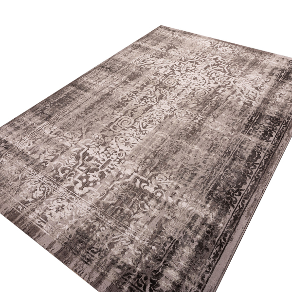 Χαλί (200x290) Polcarpet Damask 9372 Grey Black