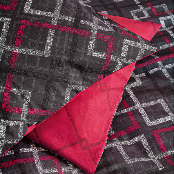 Σεντόνια King Size (Σετ) Nima Bed Linen Nobel Ruby