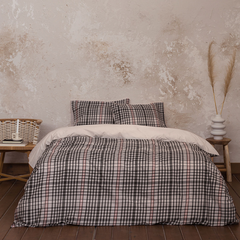 Σεντόνια King Size (Σετ) Nima Bed Linen Errol Earth