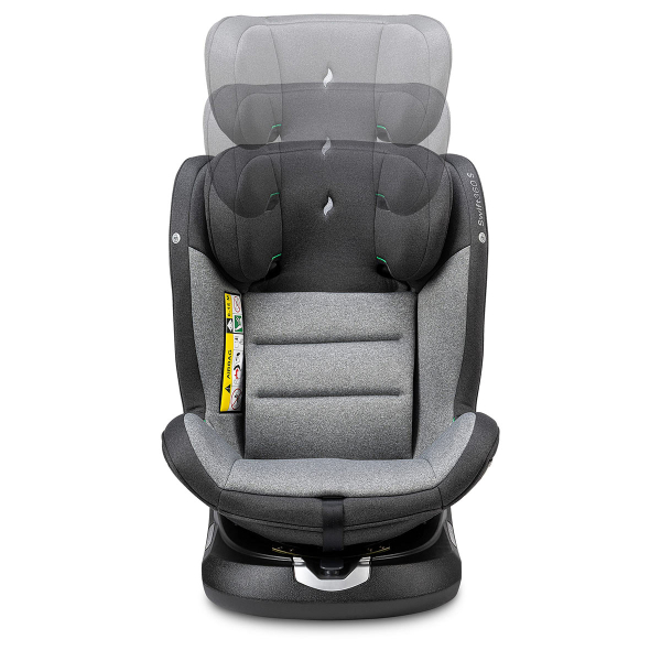 Κάθισμα Αυτοκινήτου ISOfix (9-36kg/76-150εκ. Ύψος) Osann Swift 360 S i-Size Universe Grey