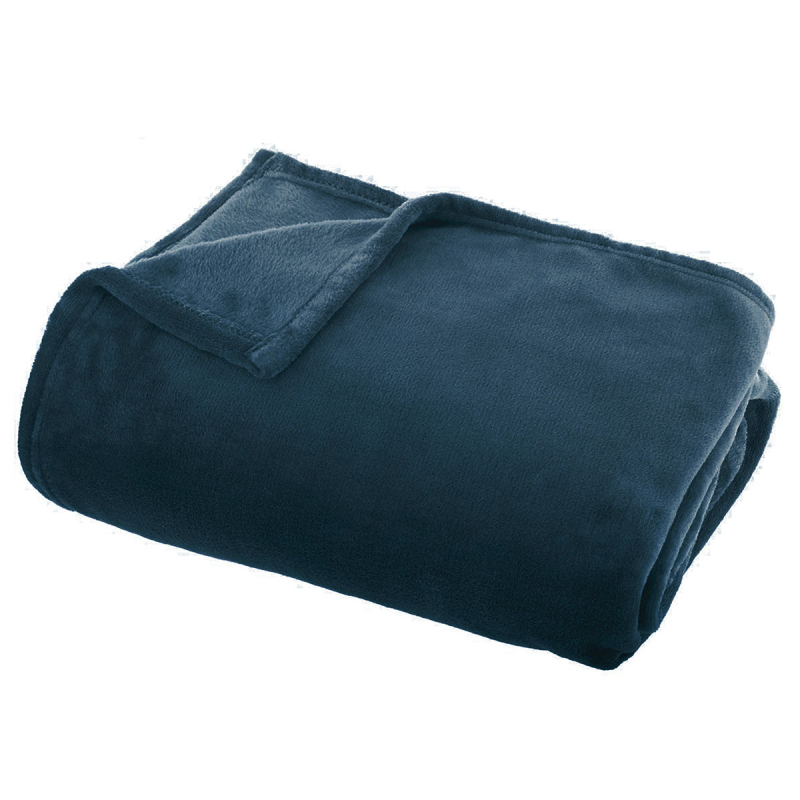 Κουβέρτα Καναπέ Fleece (125x150) A-S Flannel Aegean Blue 156183F