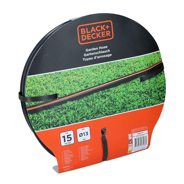 Λάστιχο Ποτίσματος 15μ Black+Decker 871125223428