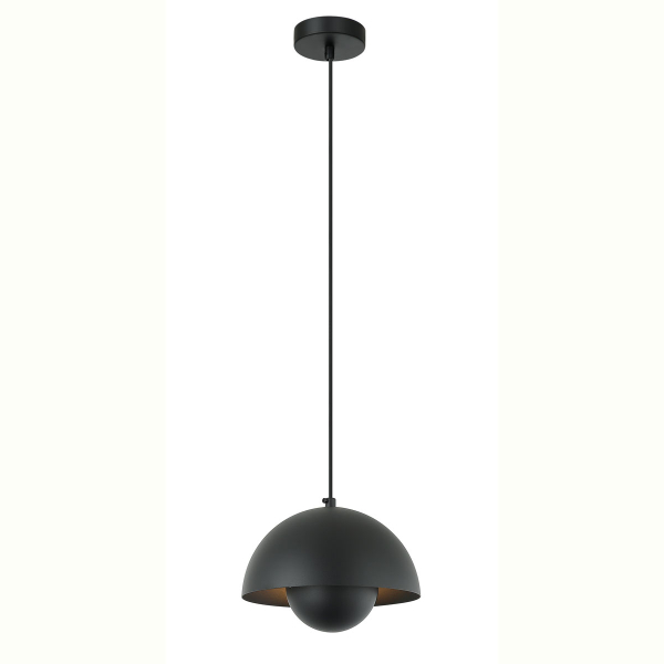 Φωτιστικό Οροφής Μονόφωτο Viokef Tulip Black 4283201