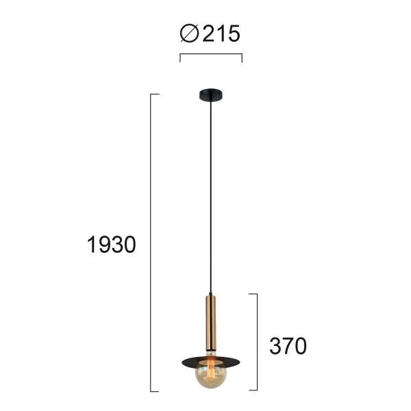 Φωτιστικό Οροφής Μονόφωτο Viokef Louis Gold 4230501