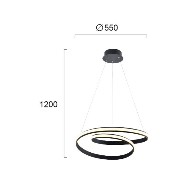 Φωτιστικό Οροφής Led Viokef Sigma 4247900