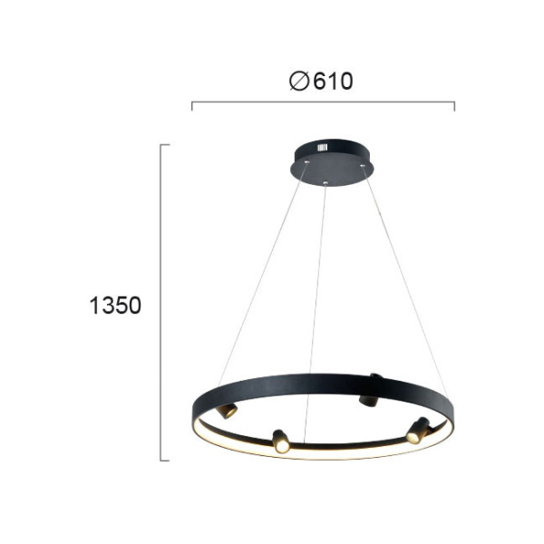 Φωτιστικό Οροφής Led Viokef Denis 4250600