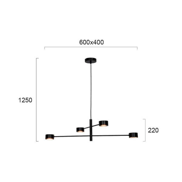 Φωτιστικό Οροφής Led Viokef Prima 4258100