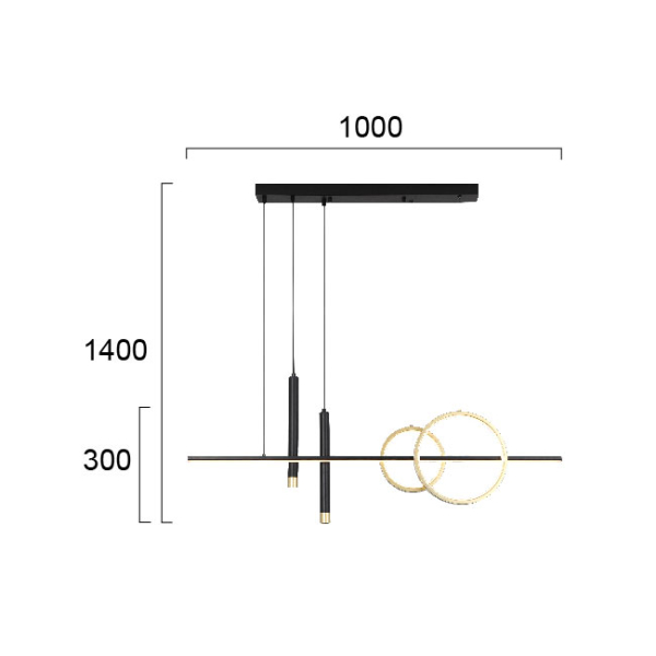 Φωτιστικό Οροφής Led Viokef Combo 4270600