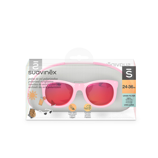 Παιδικά Γυαλιά Ηλίου (2-3 Ετών) Suavinex Normal Pink