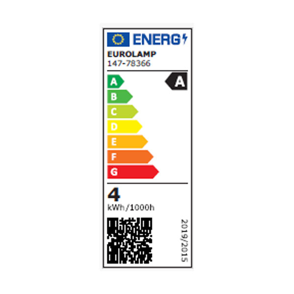 Λάμπα Led Eurolamp E27/4W/4000K/840Lm 147-78366