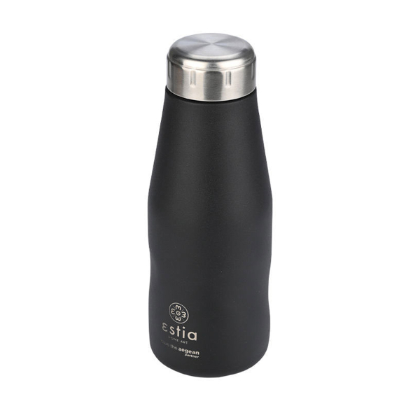 Μπουκάλι Θερμός 350ml Estia Save The Aegean Midnight Black 01-22297