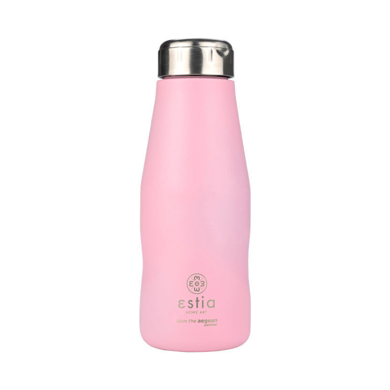 Μπουκάλι Θερμός 350ml Estia Save The Aegean Blossom Rose 01-22310