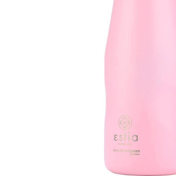 Μπουκάλι Θερμός 350ml Estia Save The Aegean Blossom Rose 01-22310