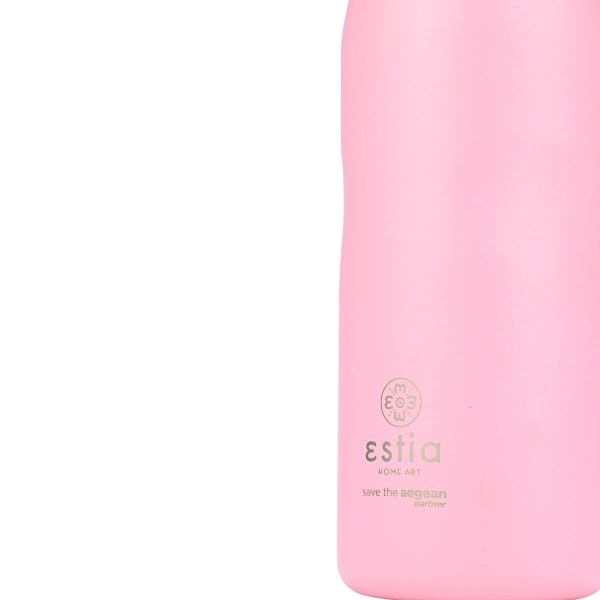 Μπουκάλι Θερμός 750ml Estia Save The Aegean Blossom Rose 01-22365