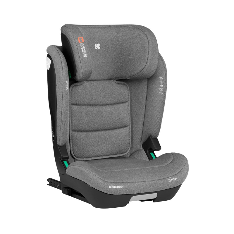 Κάθισμα Αυτοκινήτου ISOfix (100-150εκ. Ύψος) Kikka Boo i-Scout L.Grey