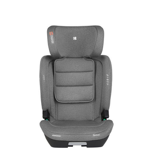 Κάθισμα Αυτοκινήτου ISOfix (100-150εκ. Ύψος) Kikka Boo i-Scout L.Grey