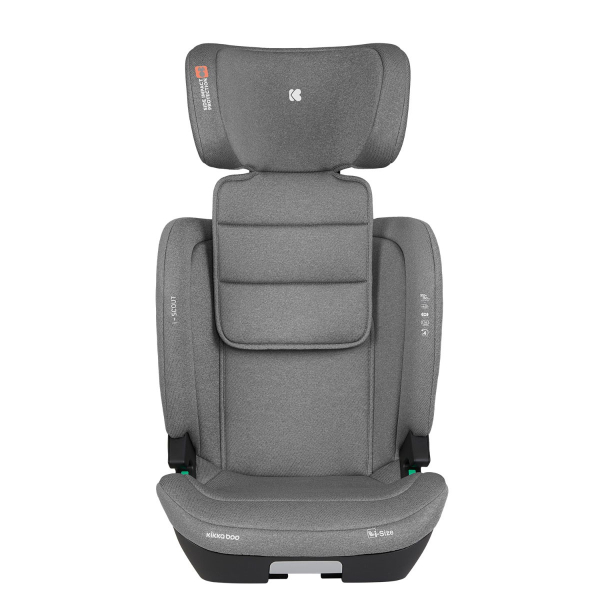 Κάθισμα Αυτοκινήτου ISOfix (100-150εκ. Ύψος) Kikka Boo i-Scout L.Grey