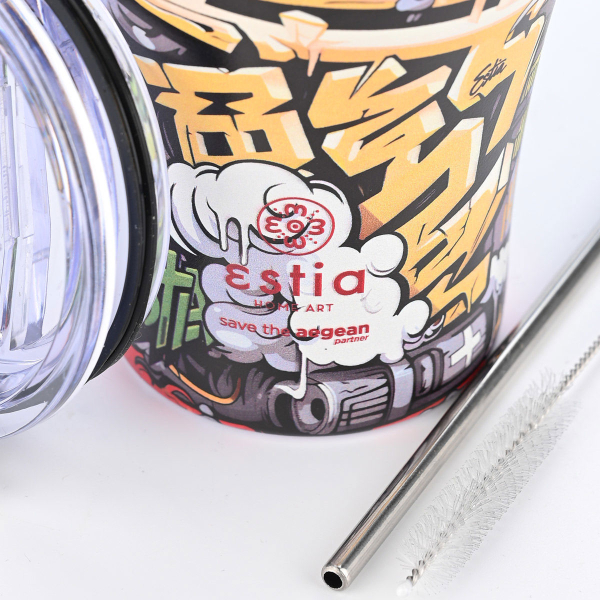 Ποτήρι Θερμός 350ml Estia Save The Aegean Graffiti Rhythm 01-22914